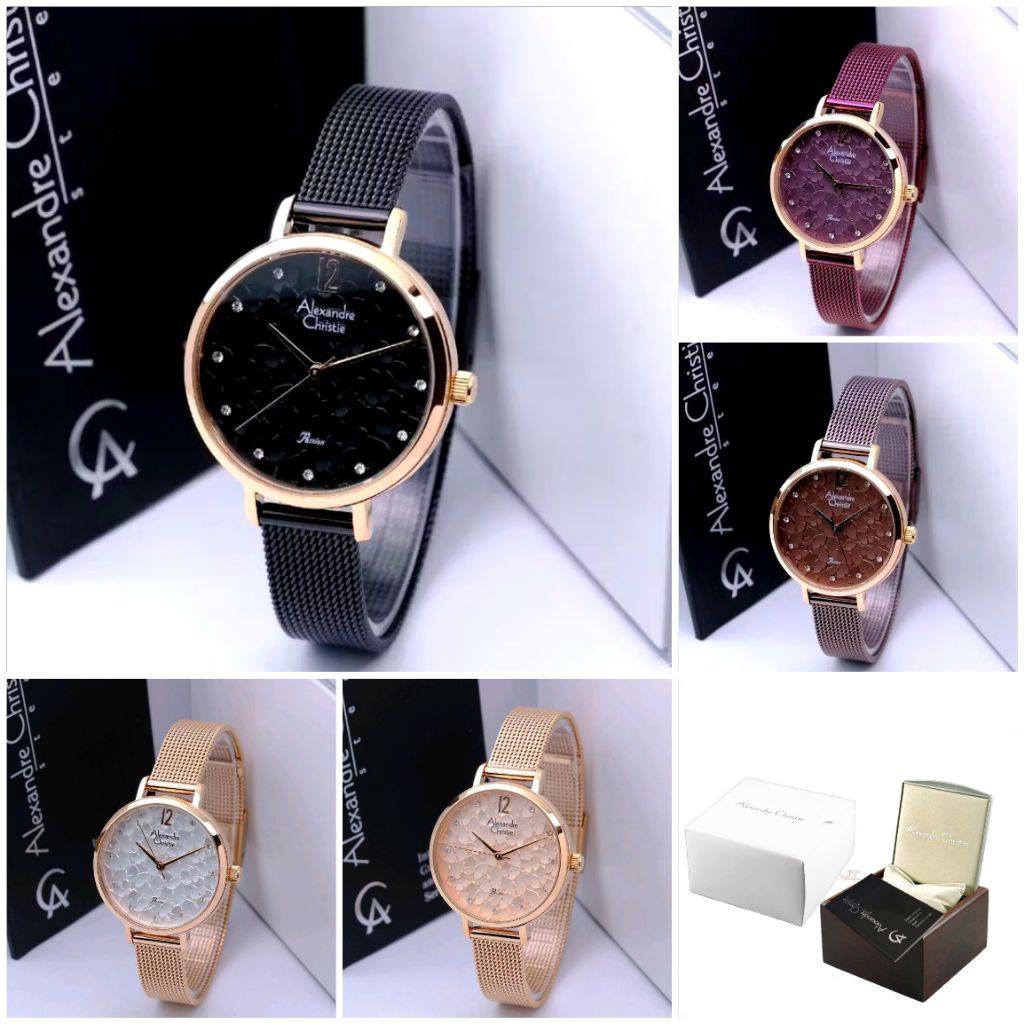 AC2728LH Jam Tangan Wanita Alexandre Christie AC 2728 Original