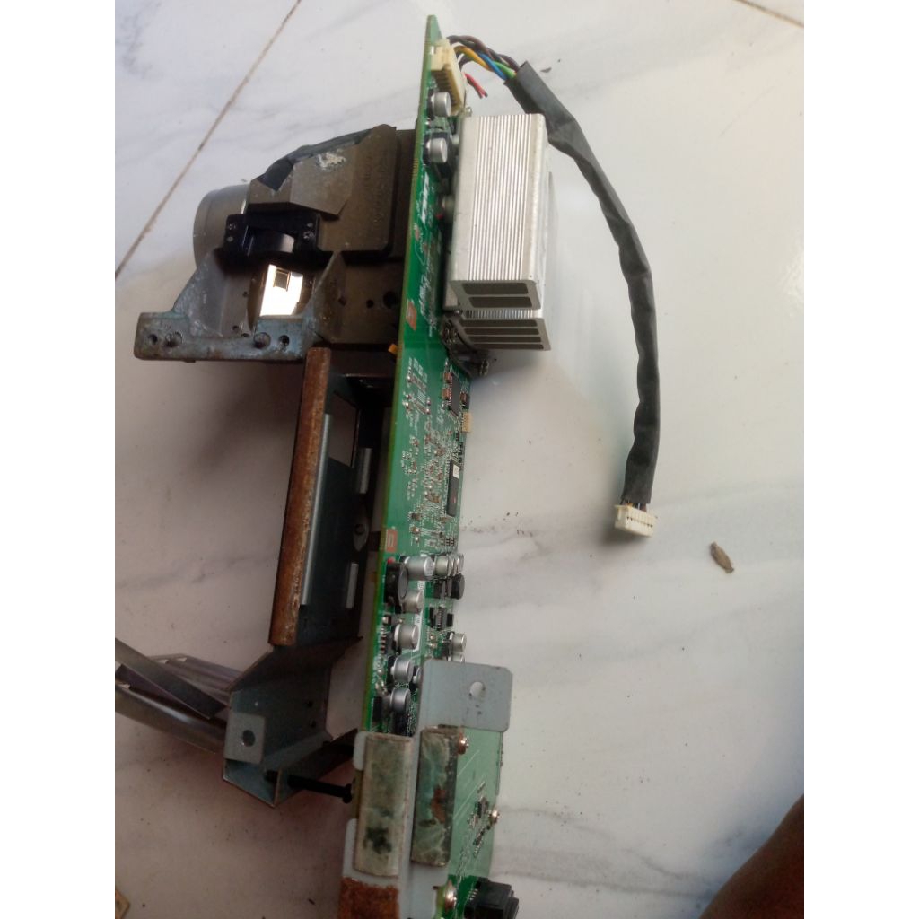 mainboard proyektor benq mp514 plus lensa