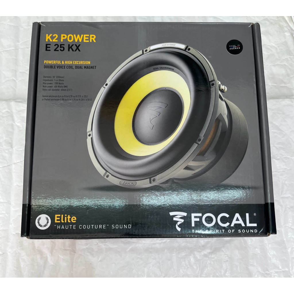subwoper focal k2power e25kx