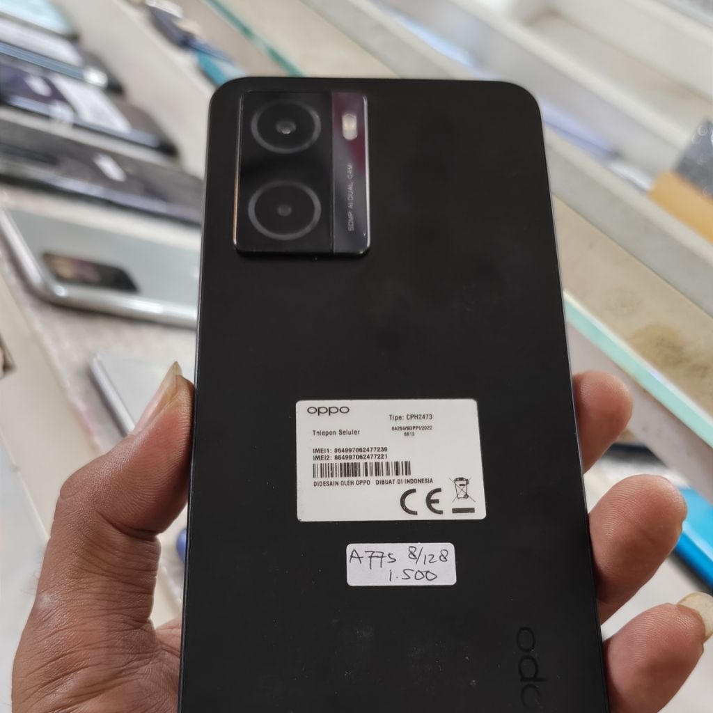 Oppo A77s 8/128 Official Resmi Seken Original