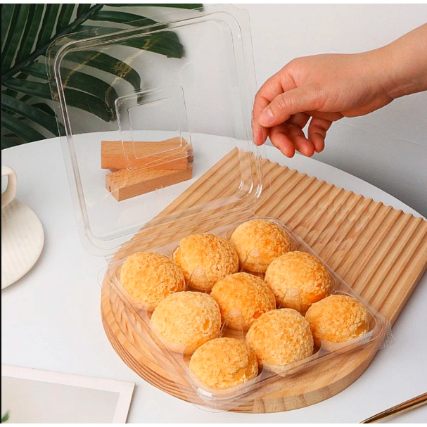 10 pcs Mika kue  BENING SEKAT 9 kotak kue premium Box mochi mooncake