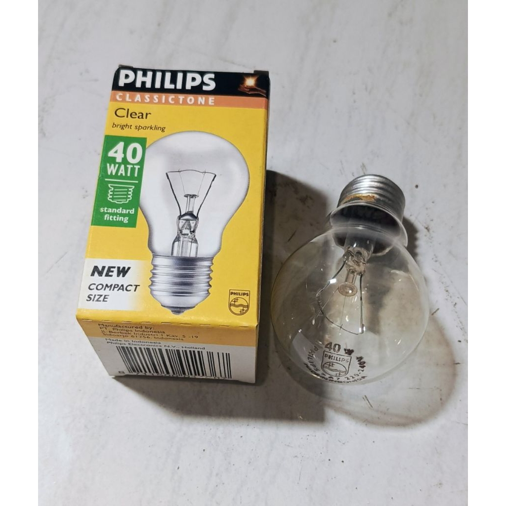 lampu pijar Philips 40watt