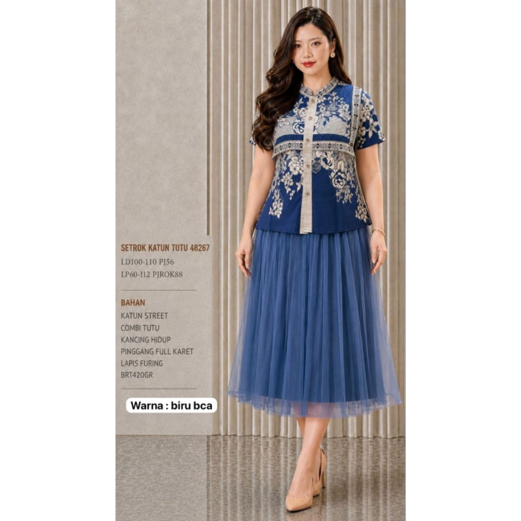 set rok batik tutu 48267