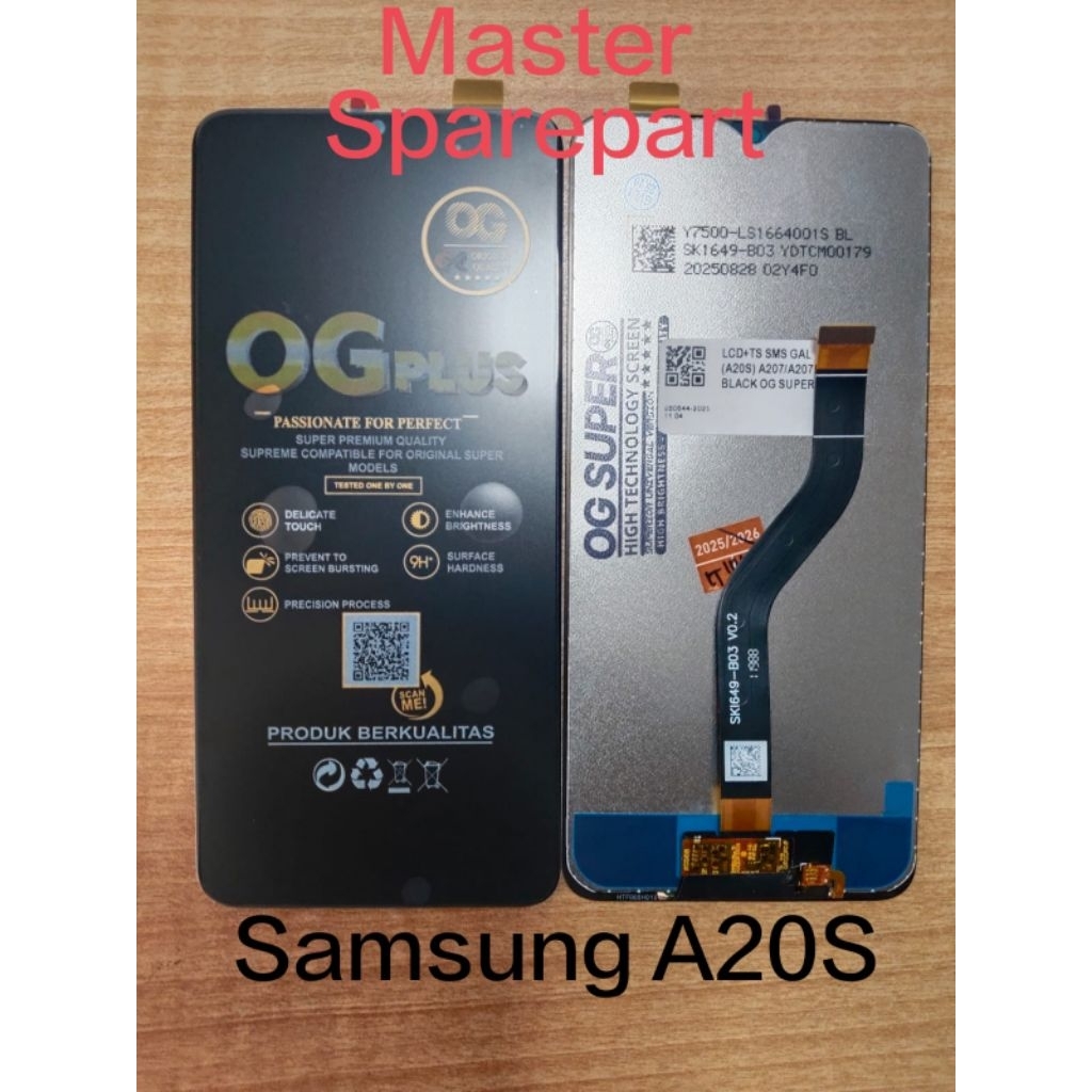 LCD Samsung A20S