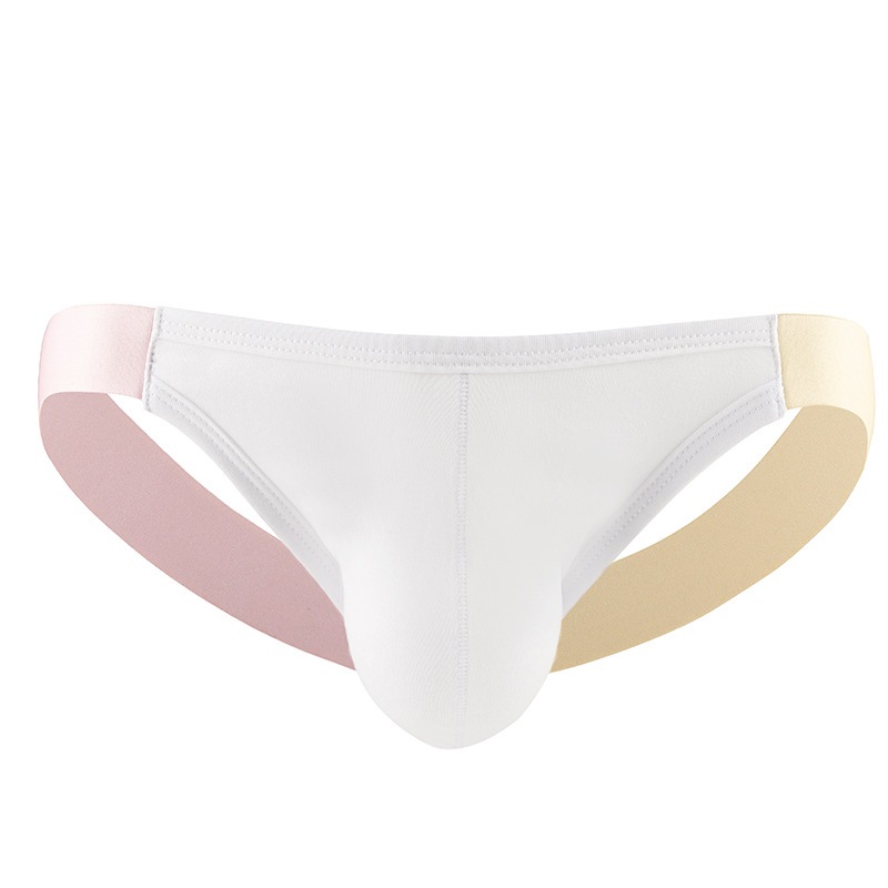VANSKOOS Men Jockstrap 3 Color CD Celana Dalam Pria Olahraga Putih 4038W