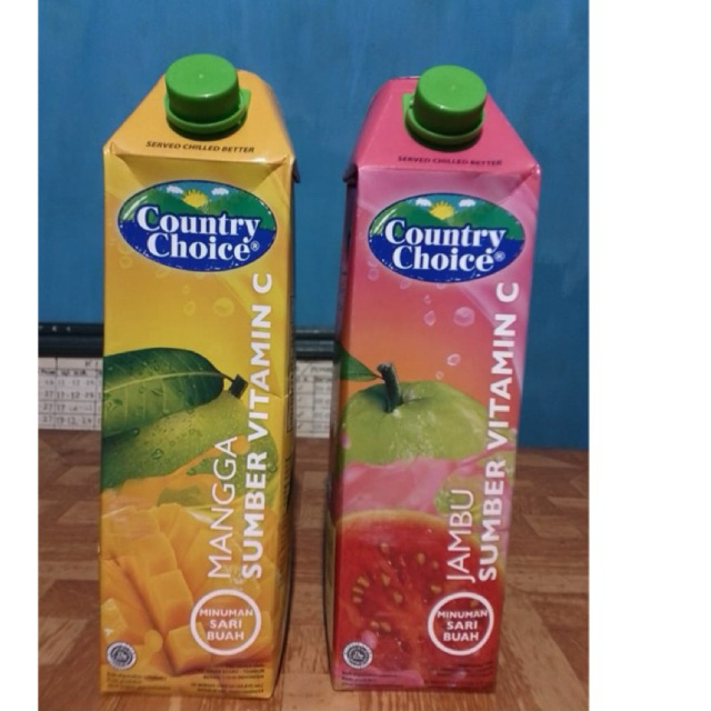 Country Choices Rasa Jeruk Kemasan 1liter jus juice