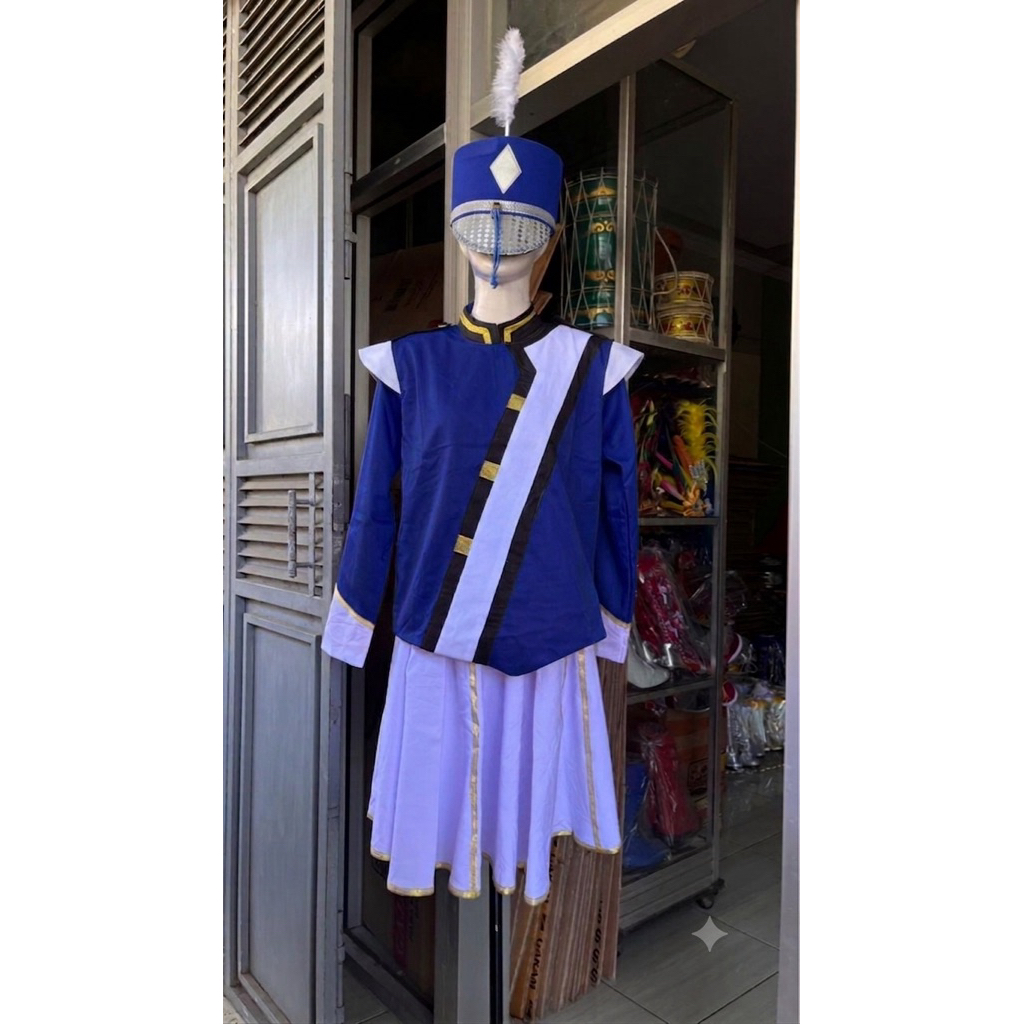 Baju Pasukan SD Drumband Marchingband  (Penari biru)