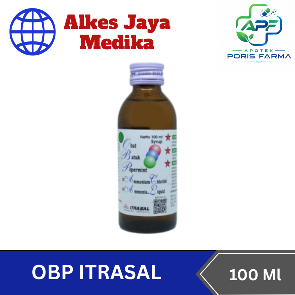 Obat Batuk Papermint 100 ml - OBP Itrasal