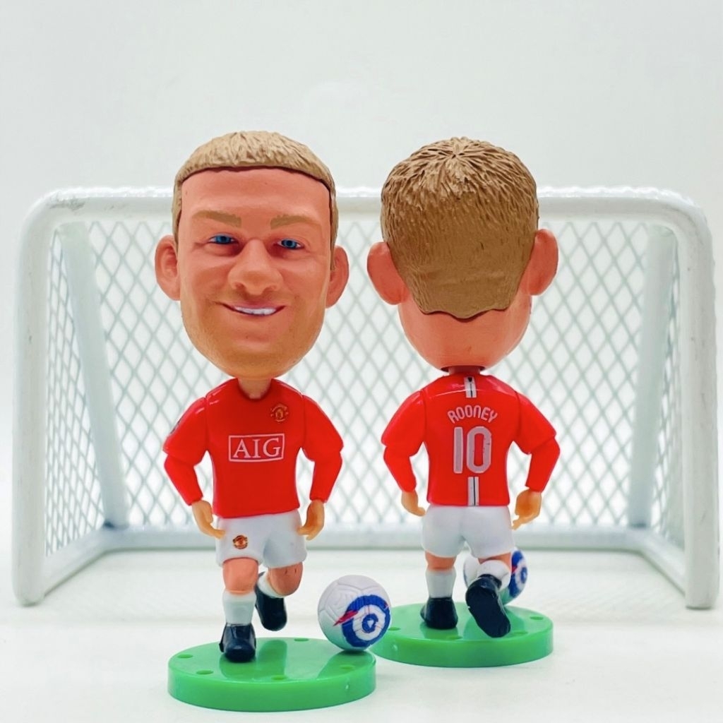 Action figure Wayne Rooney Manchester United 2008 Double Winners