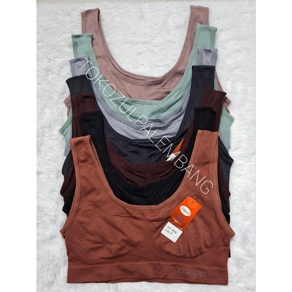 MINISET OREO Rajut Dewasa Seamless Tanpa Busa Bahan Tebal Premium