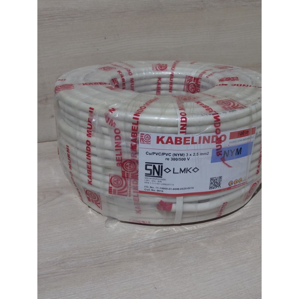 KABELINDO NYM 3 X 2,5 100 METER