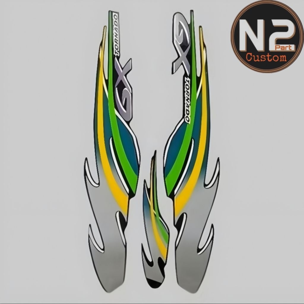 Striping stiker GX Tornado 98 Tornado gx 110 tahun 1998 berkualitas