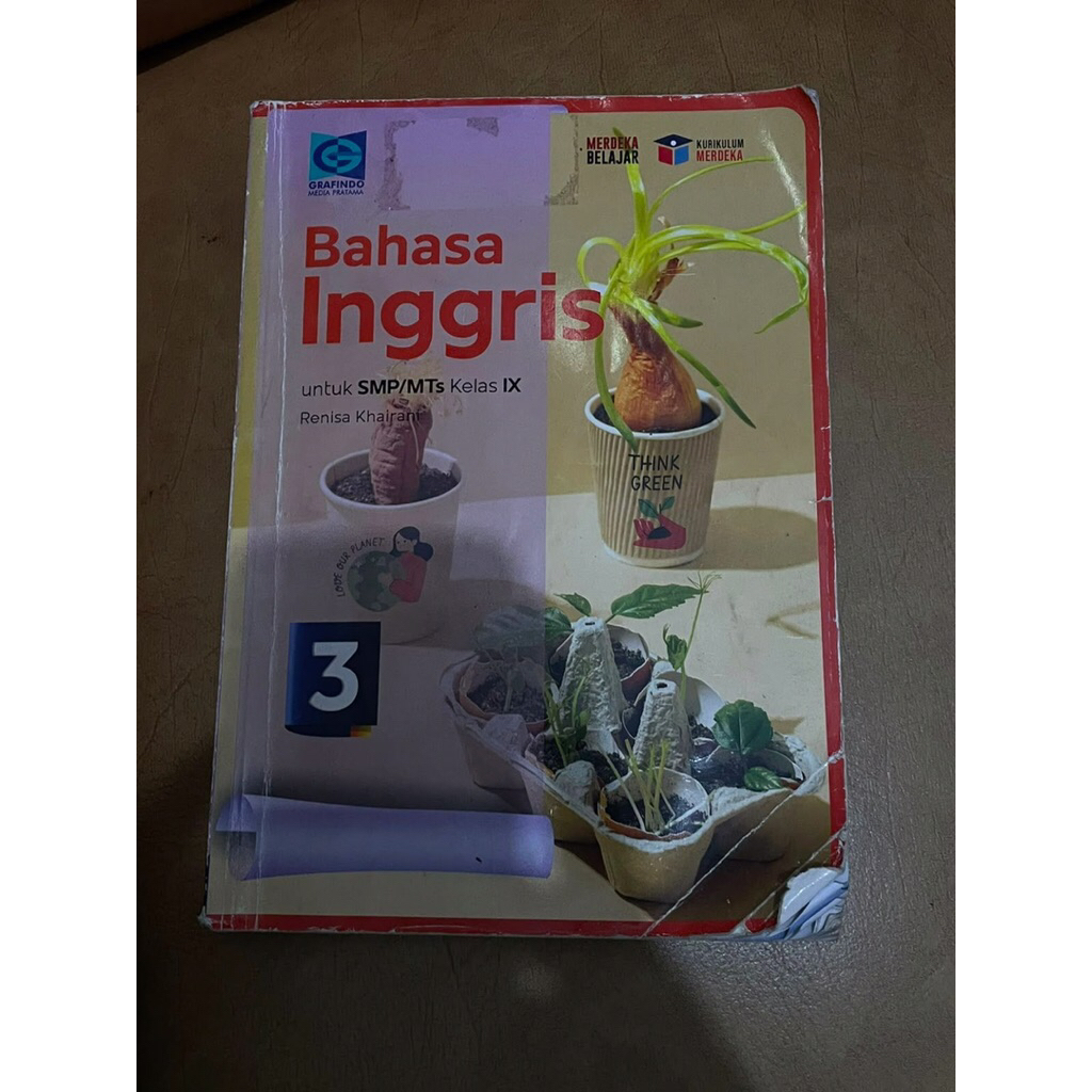 BAHASA INGGRIS KELAS 9 ERLANGGA (SECOND)