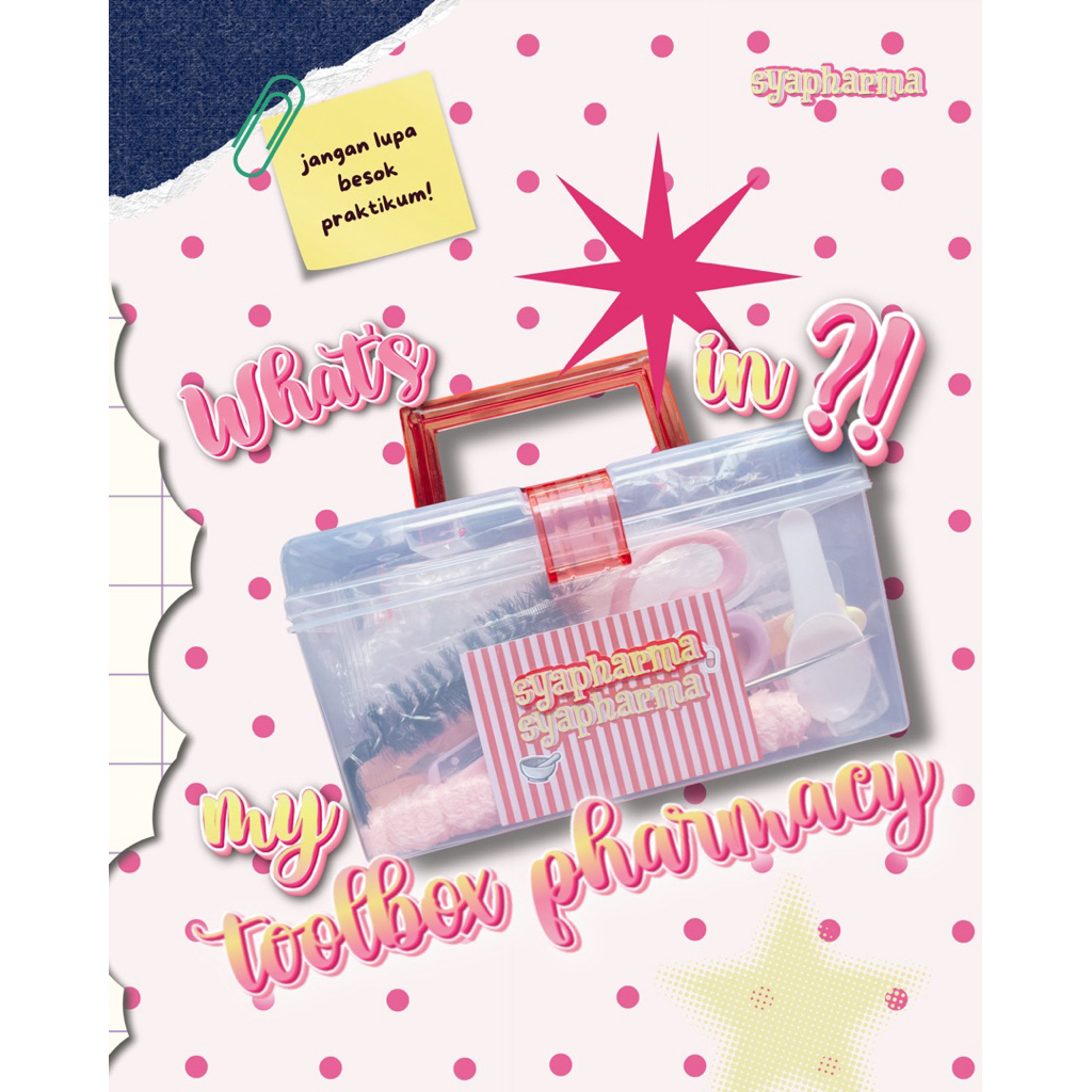 Toolkit Farmasi | Alat praktikum dasar SMK Farmasi, D3/S1 Farmasi