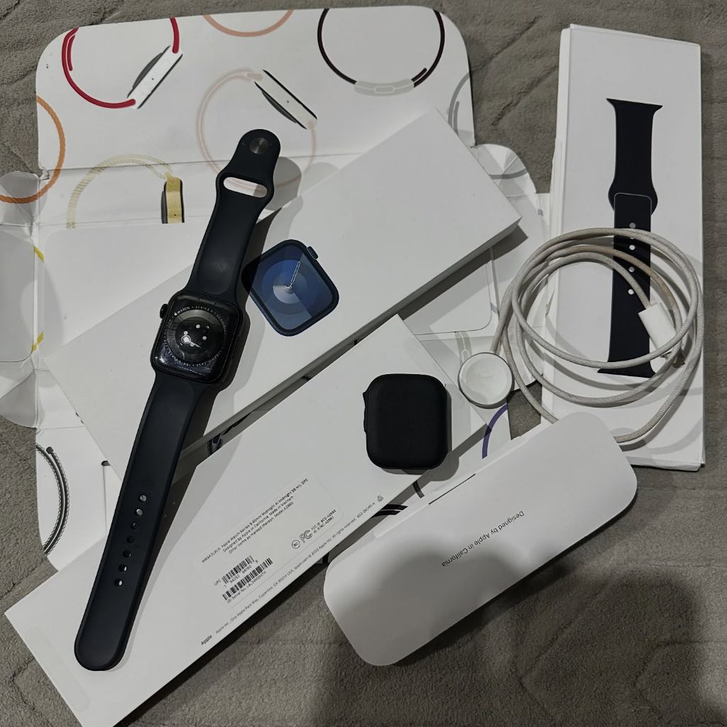 Apple Watch Series 9 | 45mm | Black | Inter