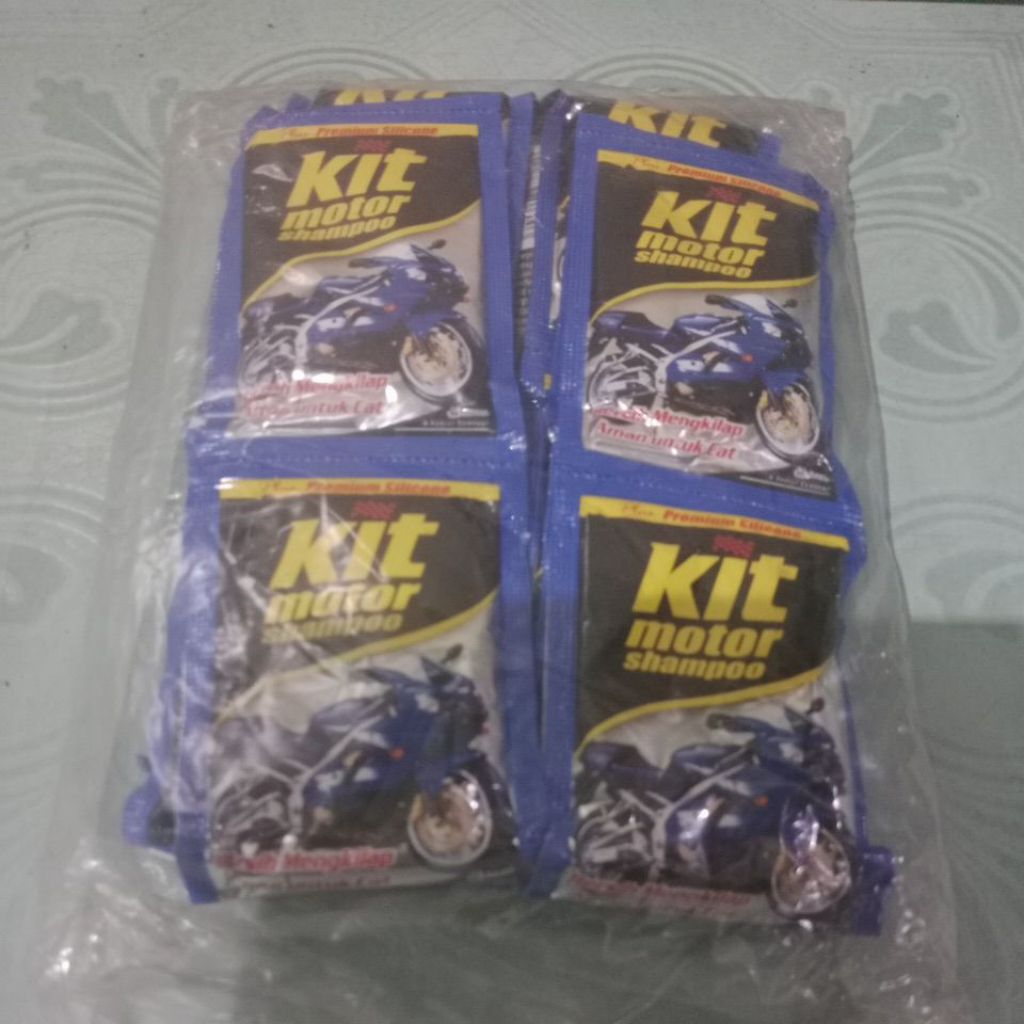 shampo pencuci motor kit