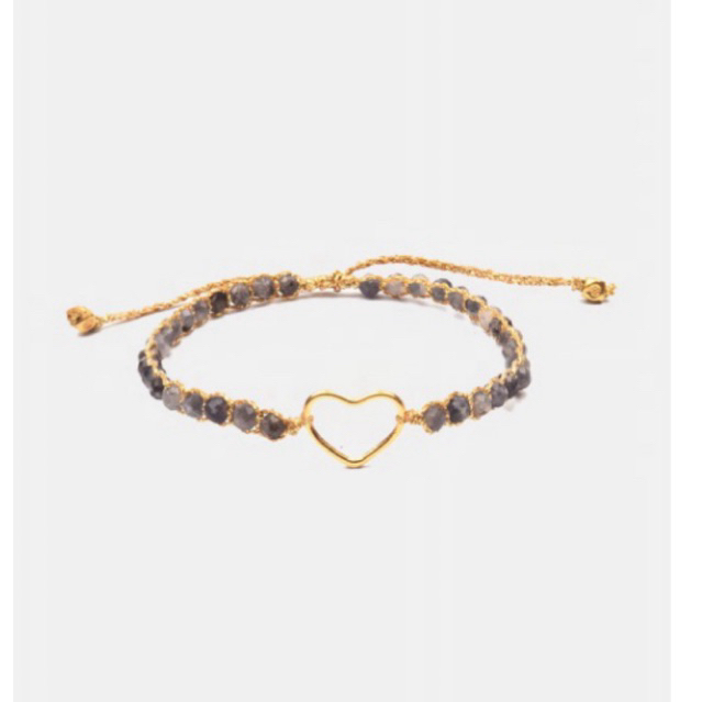samapura dark labradorite gelang batu mulia