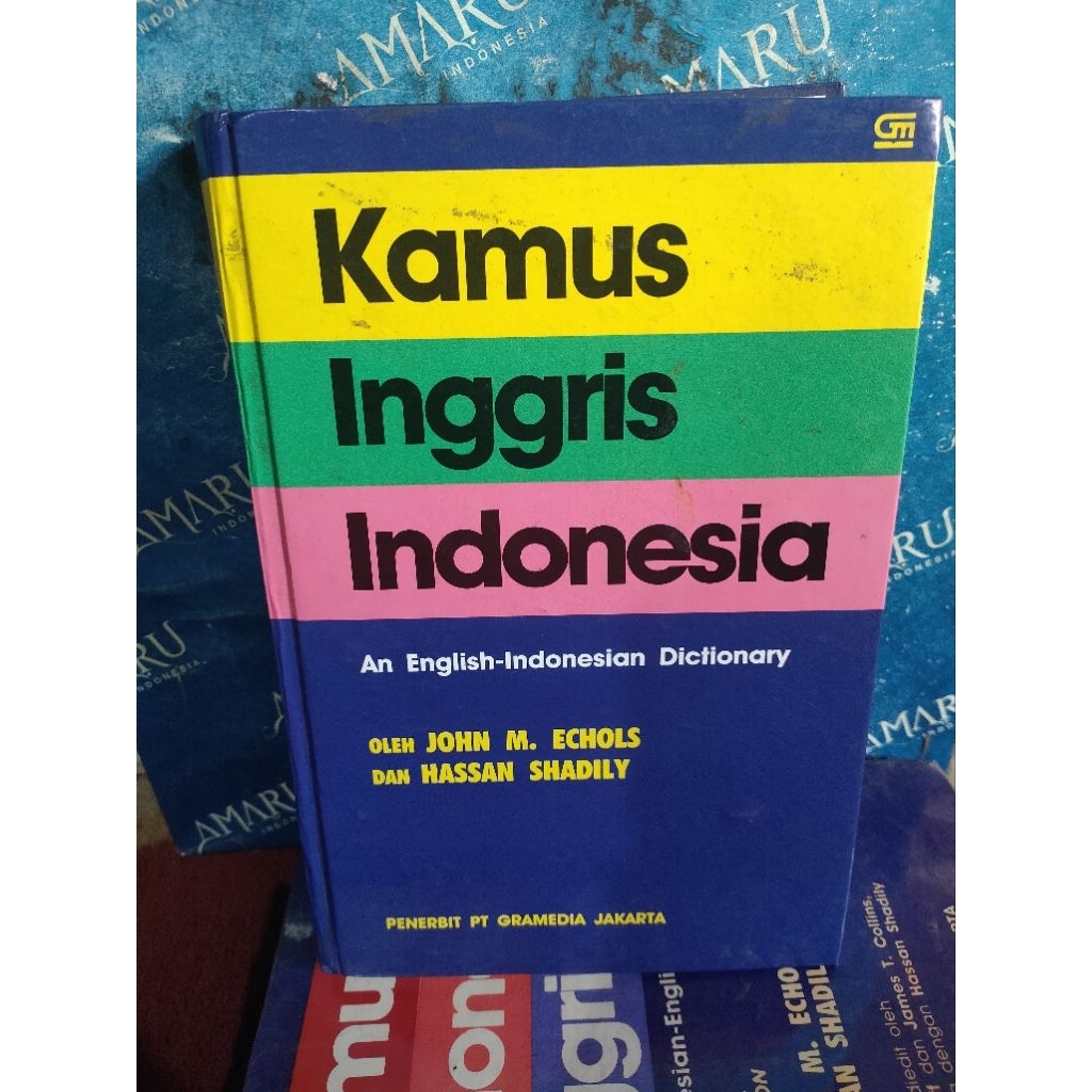 BUKU KAMUS INGGRIS-INDONESIA JOHN