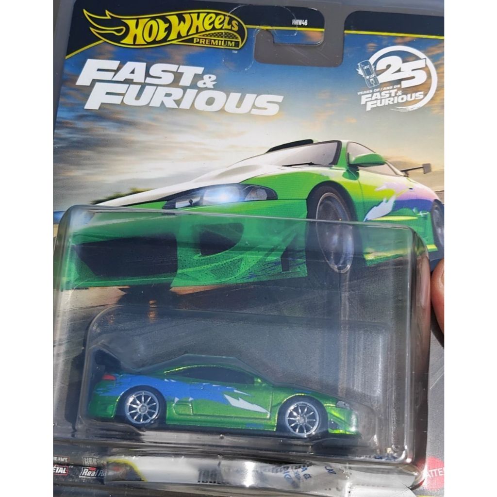Hot Wheels Premium Fast & Furious "Chase" 1995 Mitsubishi Eclipse