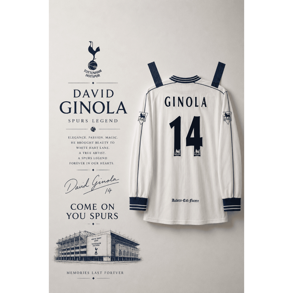 Tottenham Hotspur Home 1997 - 1999 Reissue. Spurs Home 97-99 BNWT