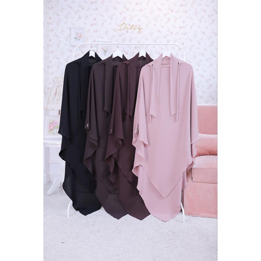 Ditsy French Khimar Series Shaida