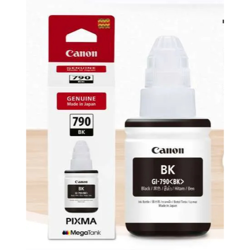TINTA PRINTER CANON GENUINE 790BK (BLACK) For: canon pixma G1000, G1010, G2000, G2002, G2010, G3000,
