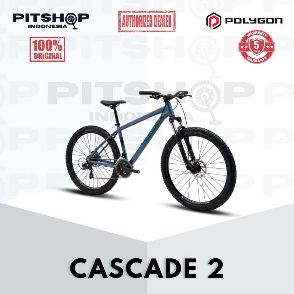 Sepeda Gunung MTB Polygon Cascade 2 27.5 Inch ALX Alloy Frame Original