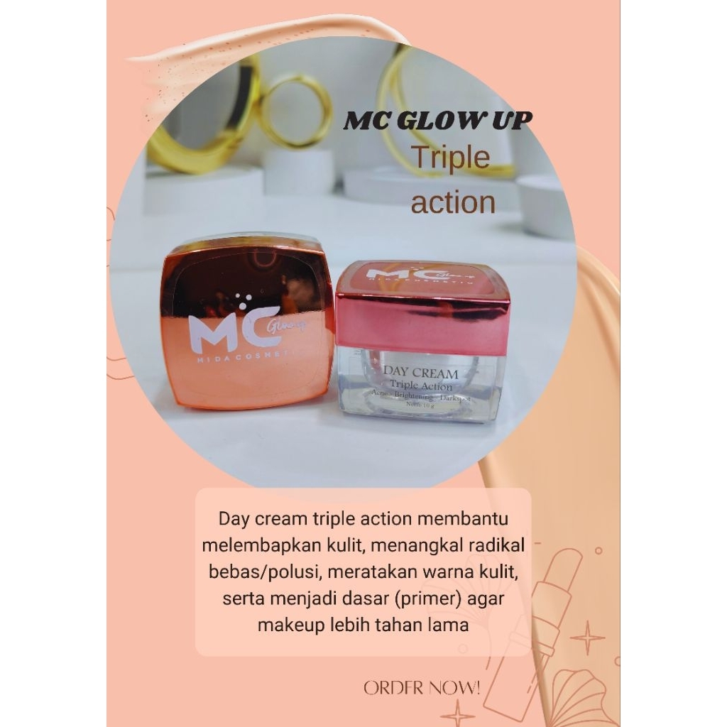 MC GLOW UP TRIPLE ACTION DAY CREAM