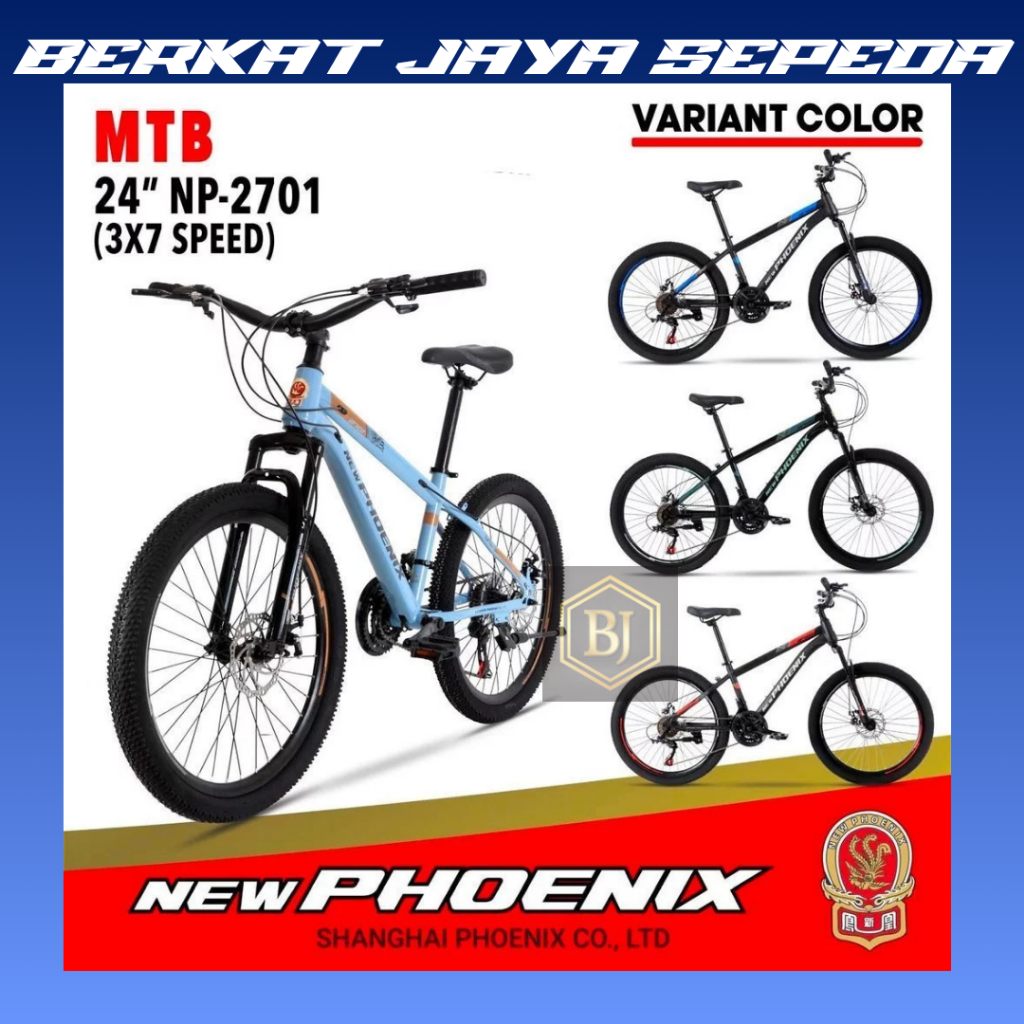 SEPEDA GUNUNG MTB 24 NEW PHOENIX NP-2701  DAN MTB 26 LALIX NC 902 / SEPEDA GUNUNG DEWASA / SEPEDA AN