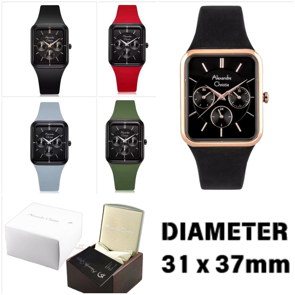AC2744BF Jam Tangan Wanita Alexandre Christie AC 2744 Wanita Original AC2744