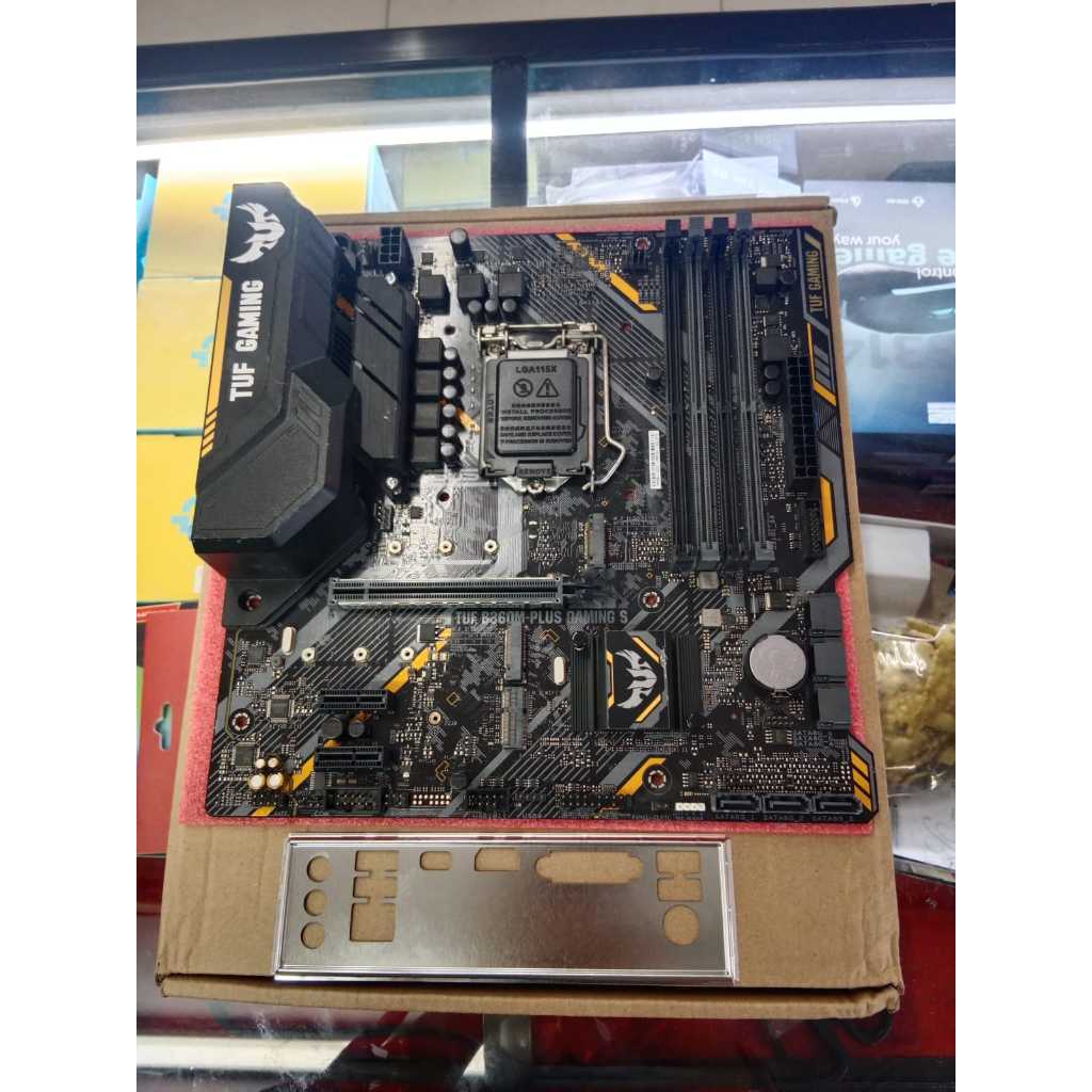 MOTHERBOARD ASUS TUF GAMING B360M-PLUS GAMING S