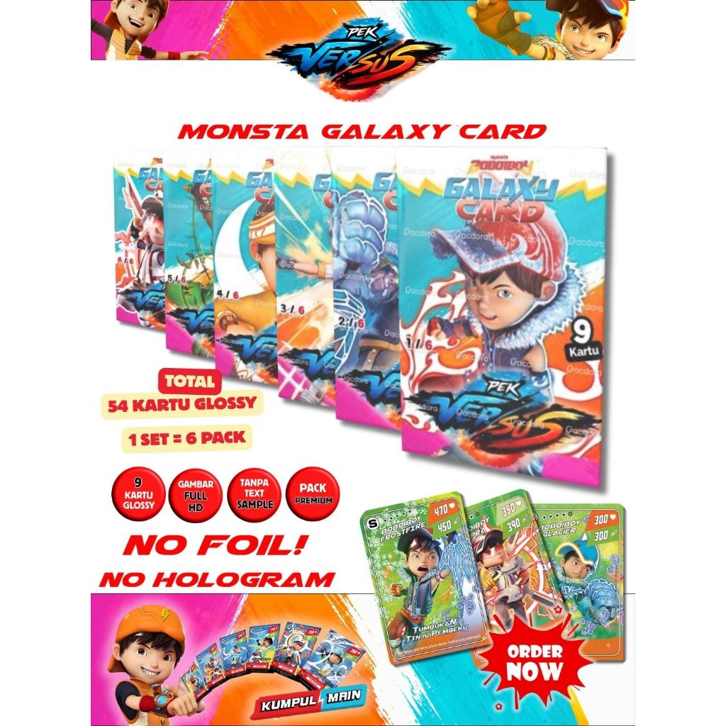 Kartu BoBoiBoy Pek VERSUS isi 9 card