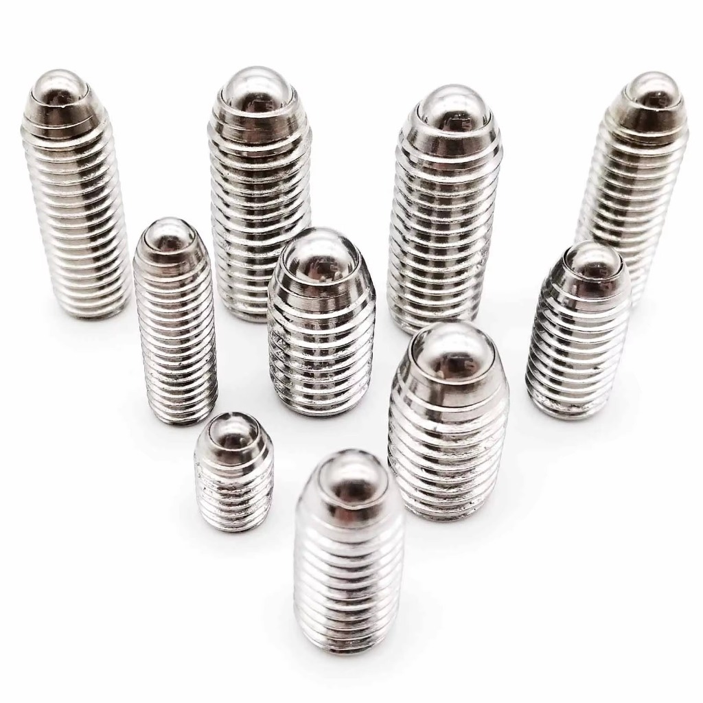 Stainless Steel Ball Plunger / Ball Point Set Screw SS304 M5 X 16