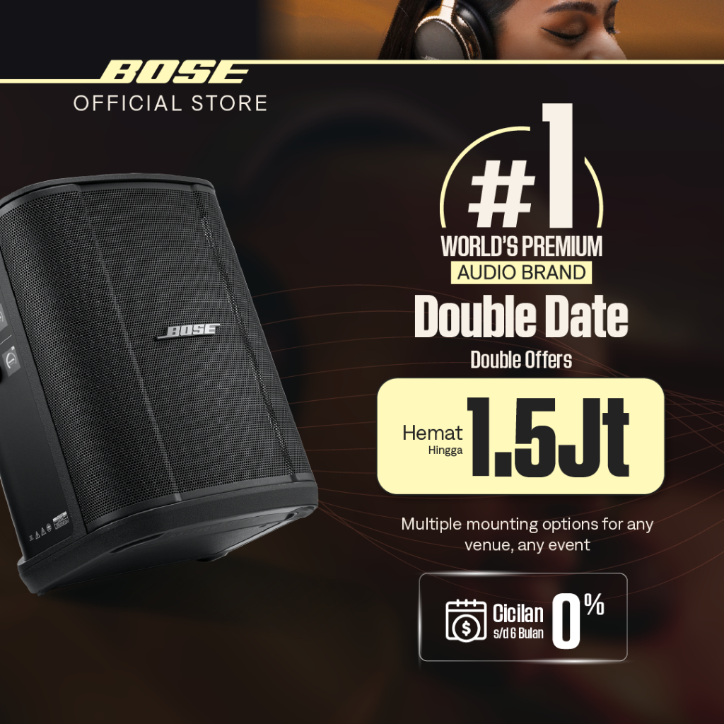 Bose S1 Pro+ Portable Bluetooth Wireless Karaoke Party Speaker System