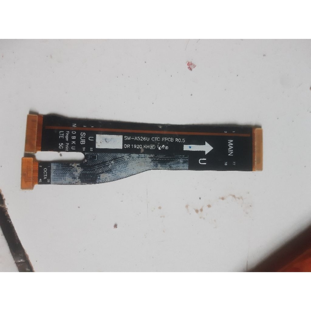 plexible lcd samsung a52 5G a526u copotan