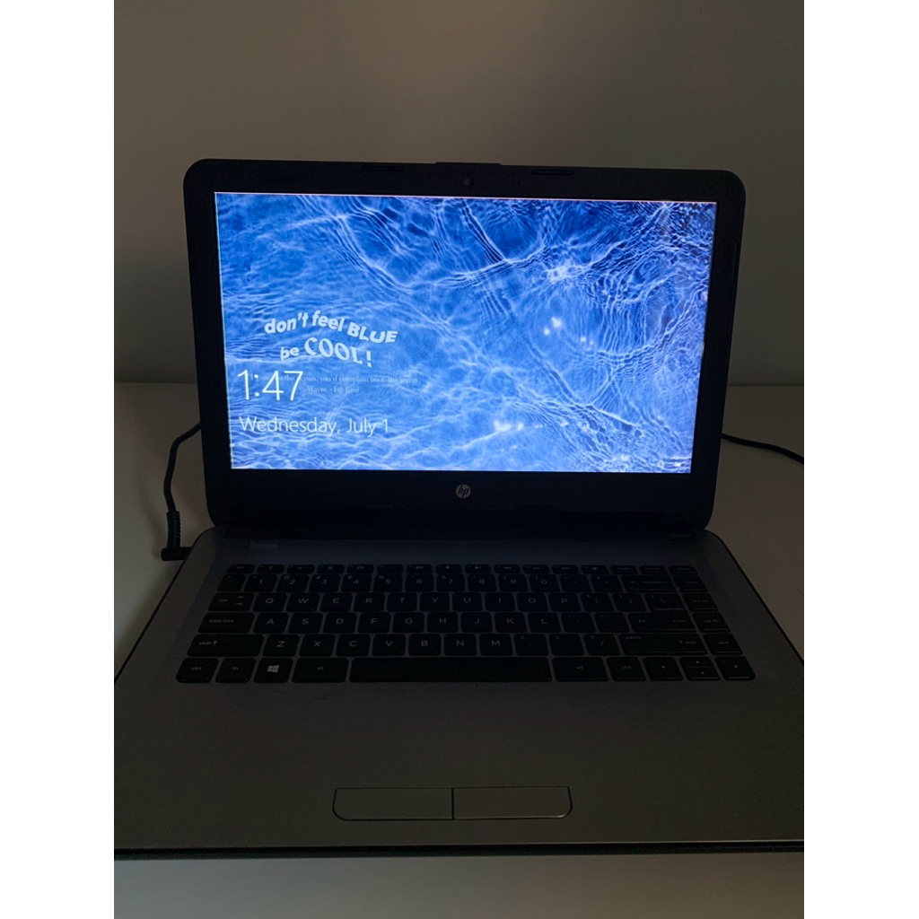 Second Laptop HP Notebook 14-an031AU ( Baca Deskripsi)