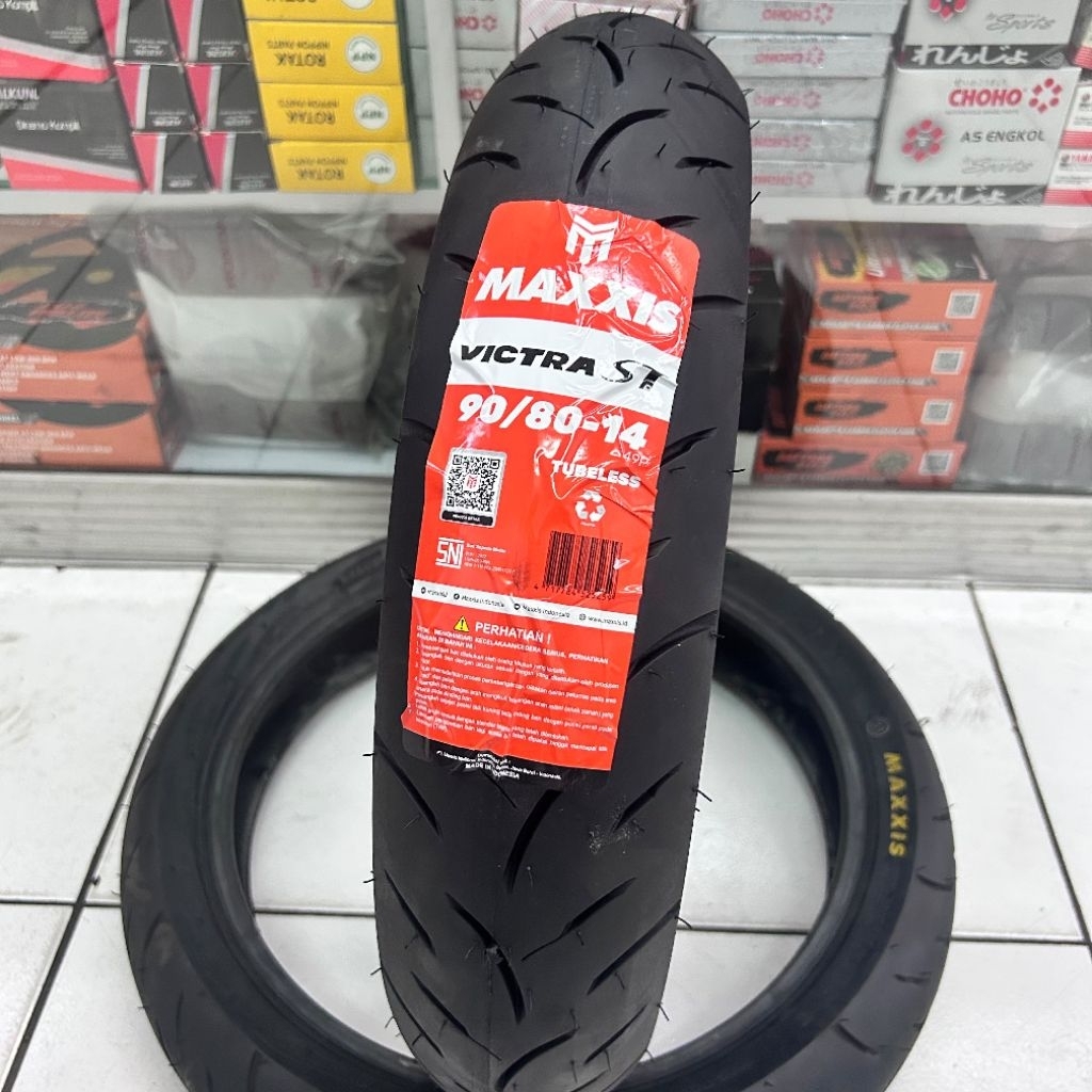 BAN MAXXIS VICTRA TUBELESS 90/80-14  110/70-14  120/70-14  140/70-13  90/80-17