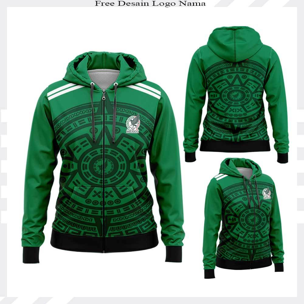 Jaket Hoodie Contingent Fantasy Mexico Home Fullprinting Premium Terbaru