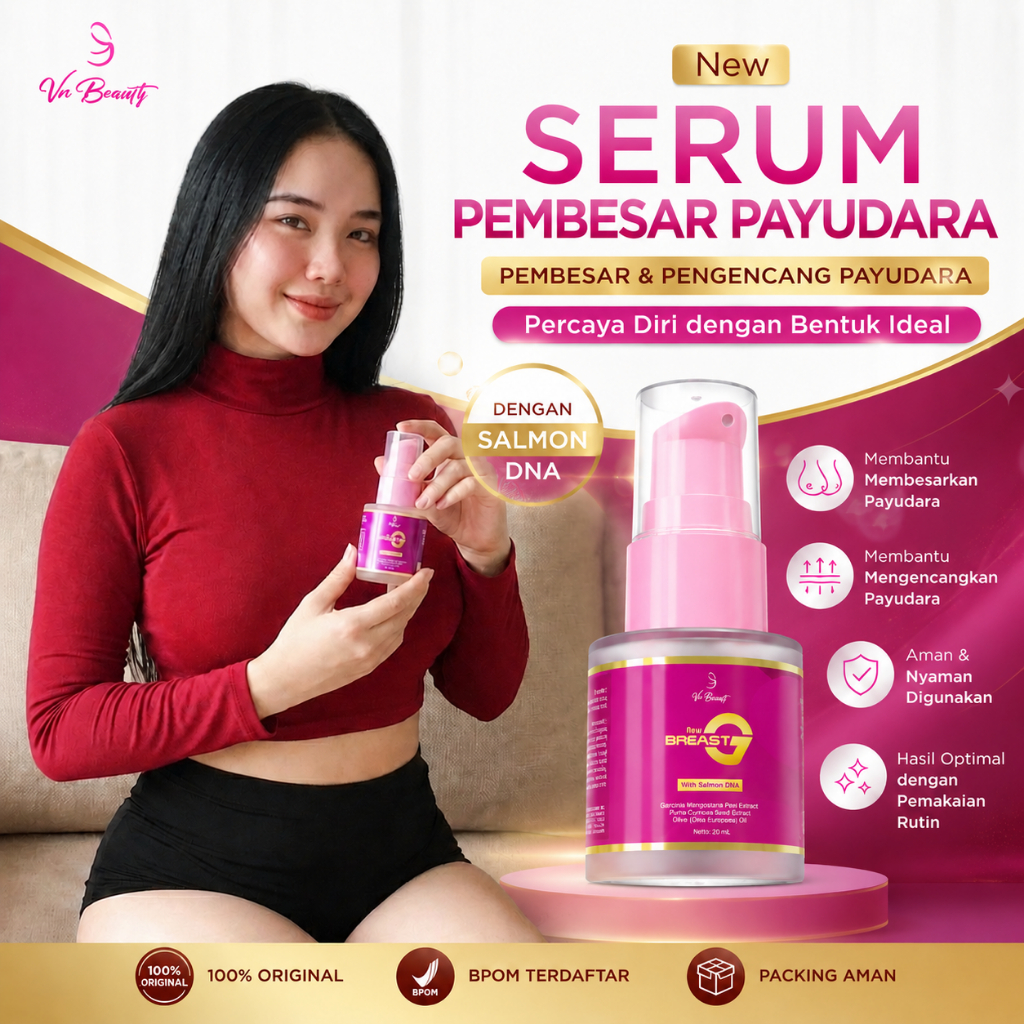 VI-Breast Violla Breast Gel Serum Payudara Pembesar Pengencang Perawatan Payudara Wanita Serum Breas