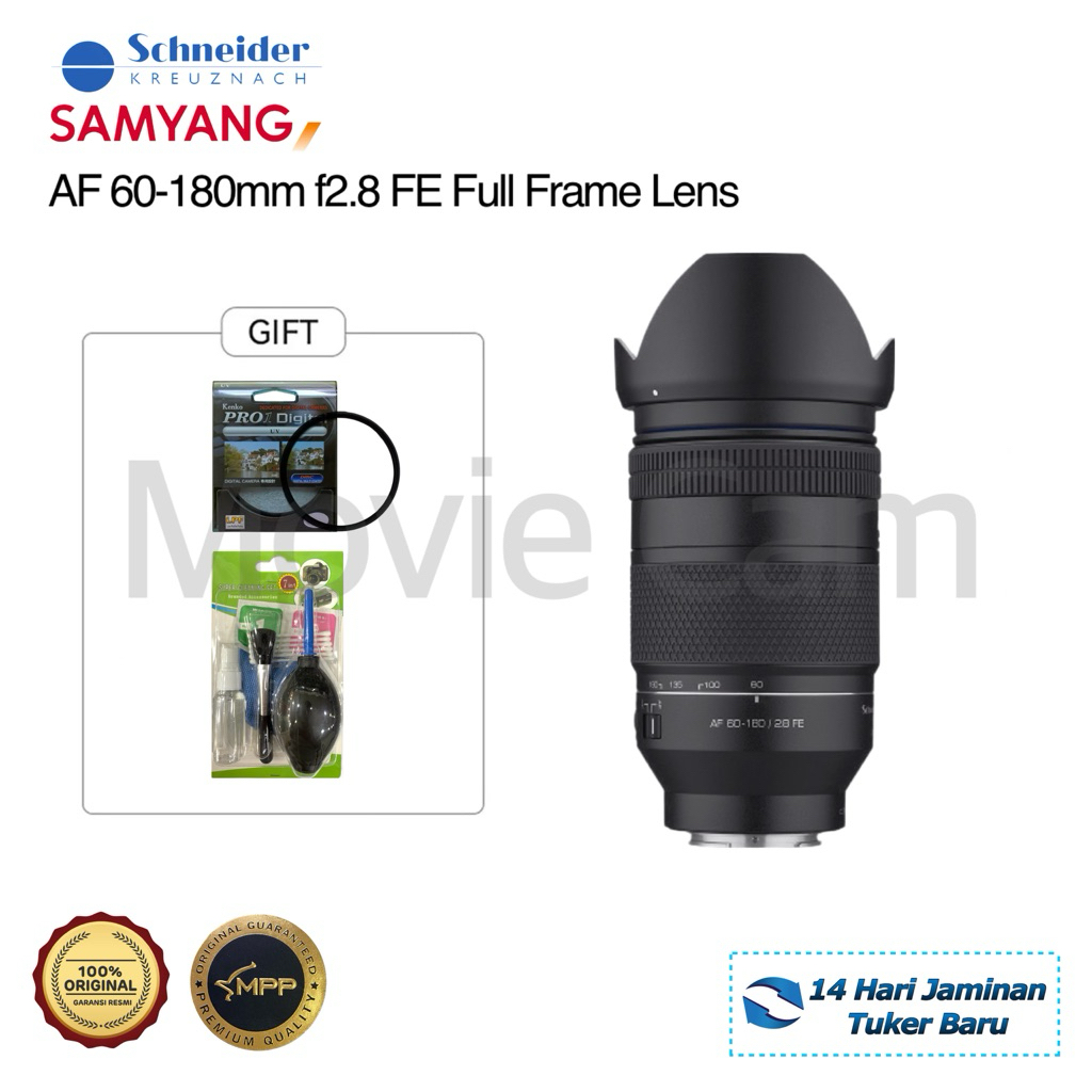 Samyang AF 60-180mm f2.8 Full Frame Compact Zoom Schneider-Kreuznach x LK SAMYANG for FE/L Mount