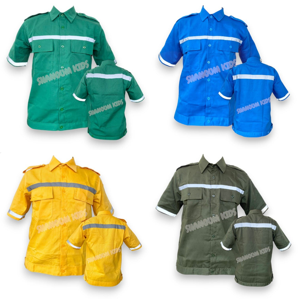 Baju Safety Atasan Lengan Pendek Wearpack