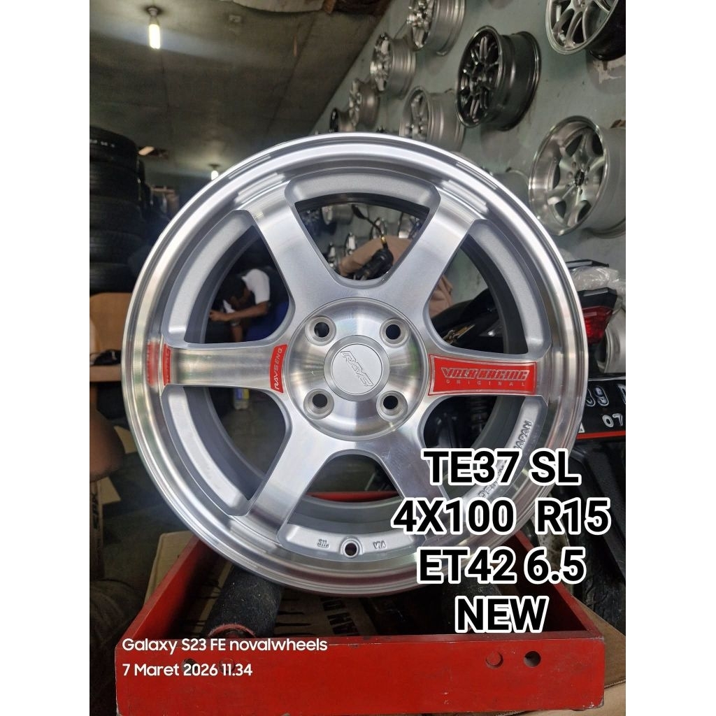 te37 SL R15 4X100 NEW et42 6.5