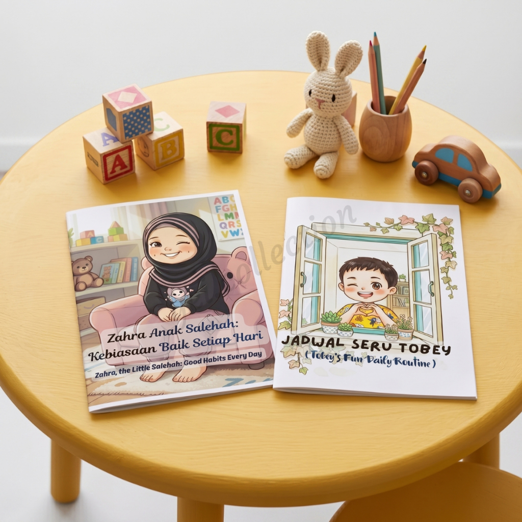 Buku Custom Anak | Belajar Karakter | Buku Cerita Anak Custom
