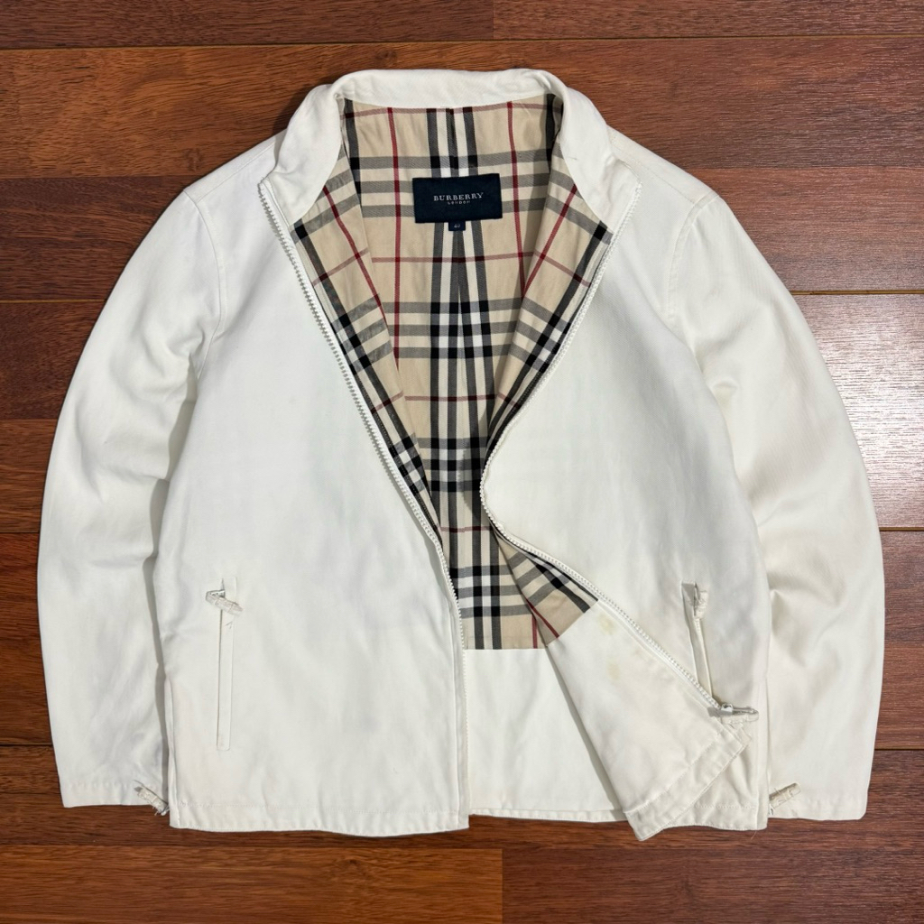 Burberry women jacket white