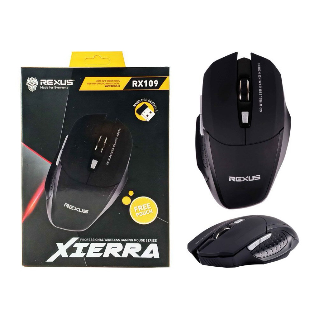 Mouse rexus wireless gaming second fullset