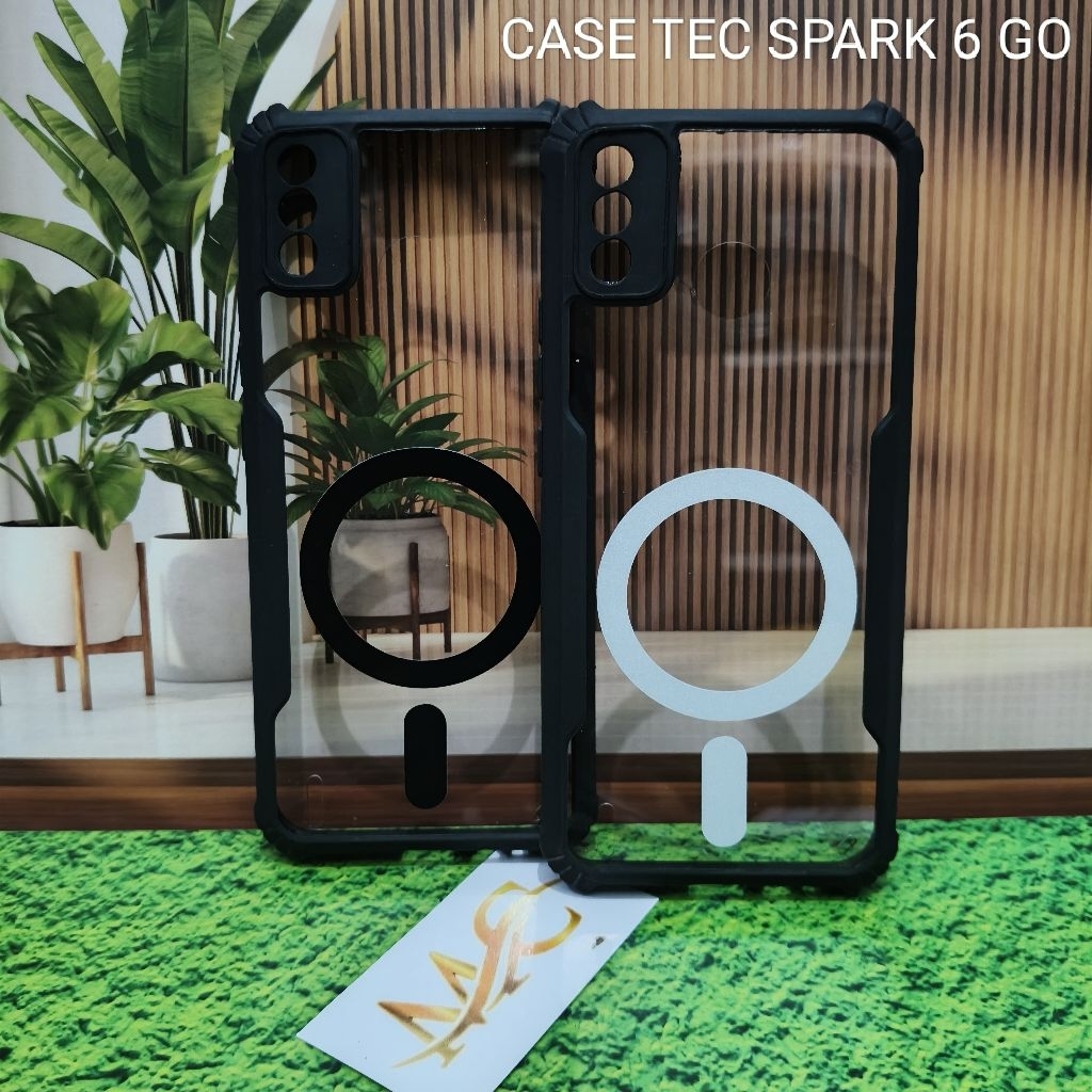 Soft Case Magsafe Spigen Tecno Spark 6 Go Pusion Armor
