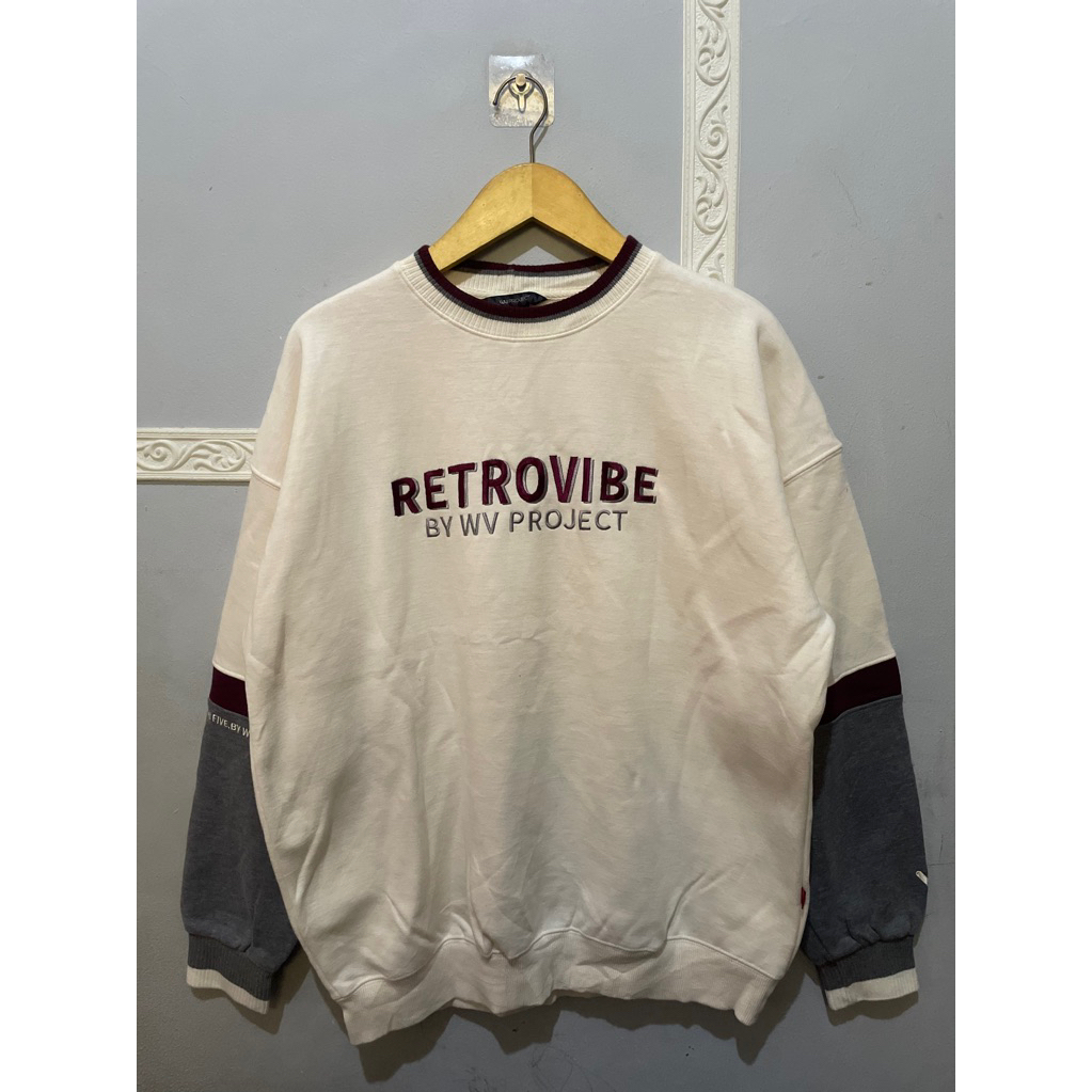Crewneck WV Project Bordir Gemoy 3 Warna