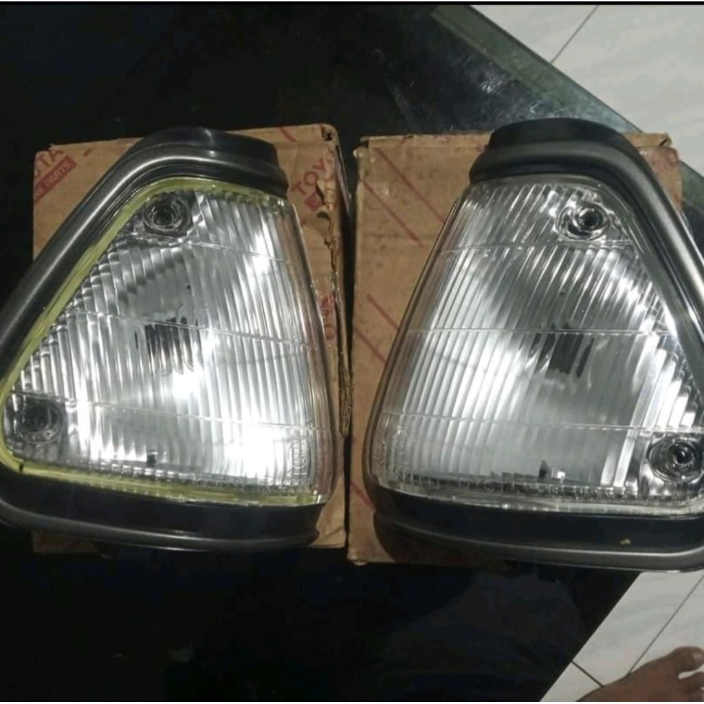 Lamp Corner Lampu Kota Starlet Kotak EP70 EP71 85-88 Ori Koito Japan
