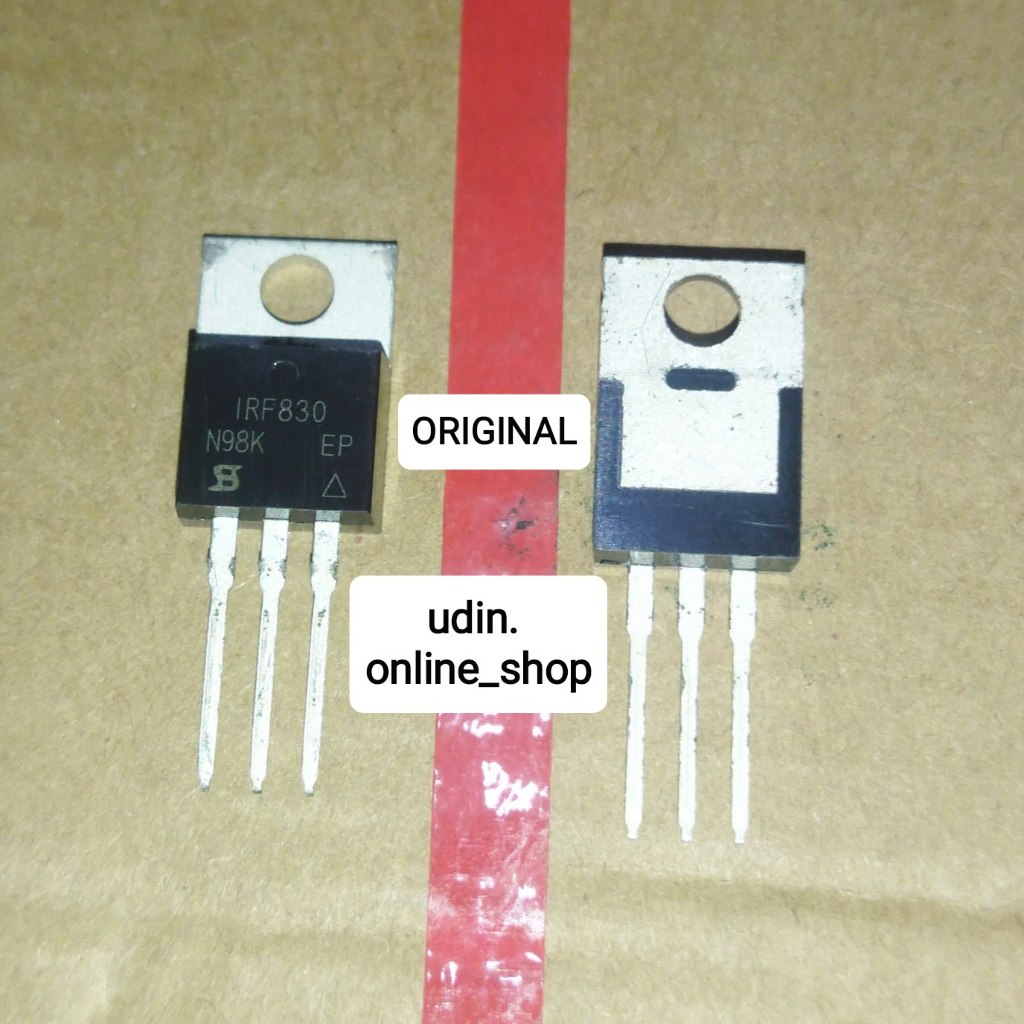Tr Mosfet Asli IRF 830 Transistor IRF830 ORIGINAL