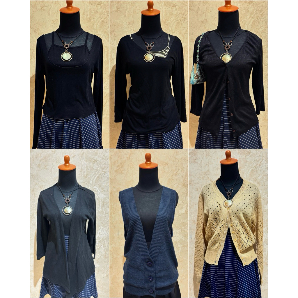 Y2K cardigan/tshirt/outfit/atasan y2k